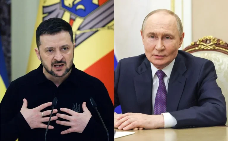 volodimir-zelenski-y-vladimir-putin